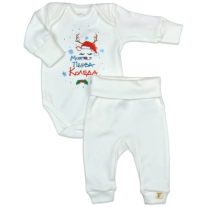 For babies Сет бебешко боди с потури
