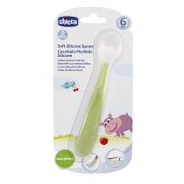 Мека силиконова лъжичка 6+CHICCO 