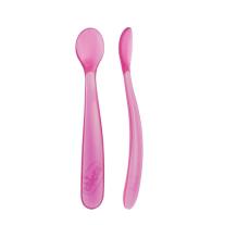 Меки силиконови лъжички, 2 бр., 6+м CHICCO 