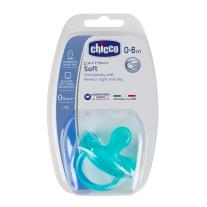 Силиконова залъгалка CHICCO Physio Soft, 0-6 м, 1 бр