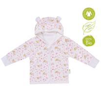 Памучно бебешко палтенце с ушички Bio Baby