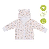 Памучно бебешко палтенце с ушички Bio Baby