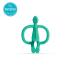 Matchstick Monkey Monkey Teether чесалка с апликатор - Green Matchstick Monkey Monkey Teether чесалка с апликатор - Green