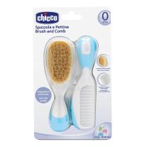 Комплект - четка и гребен от естествен косъм CHICCO