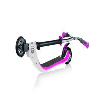 Тротинетка Globber Flow Foldable125 Бяло Розова 