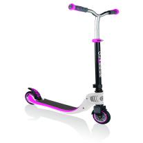 Тротинетка Globber Flow Foldable125 Бяло Розова 