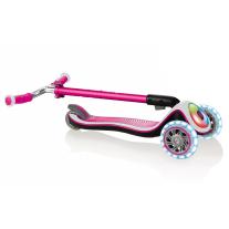 Тротинетка Globber Elite Prime със светещи колела Розова 