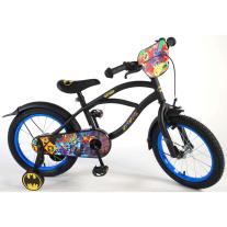 E&L cycles Детски велосипед, Батман, с помощни колела, 16 инча