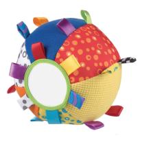 Звъняща мека топка с етикети Playgro 