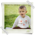 For babies Бебешка ризка с цветна шевица