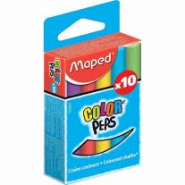 Maped Тебешири 10 цвята