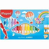Maped Флумастери Color Peps Early Age, 18 цвята