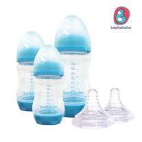 Barbabebe Комплект Anti-colic шишета (3бр) + допълн.биберони