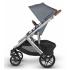 Бебешка количка Uppababy VISTA V2 2-в-1 Gregory (Blue Melange/Silver/Saddle Leather)