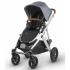 Бебешка количка Uppababy VISTA V2 2-в-1 Gregory (Blue Melange/Silver/Saddle Leather)