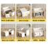 Многофункционална детска маса с два стола Sonne Патиланец 