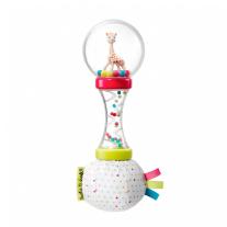 Класическа дрънкалка с меко топче Sophie La Girafe "Маракас"