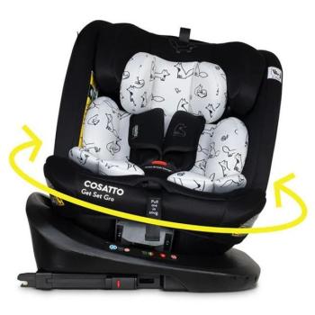 Стол за кола Cosatto - Get Set Gro, 360°, IsoFix, i-Size, 40-150 cm, Foxed