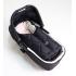 Термочувал за детска количка 2в1 Kaiser, Moony Black/Creme