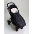 Термочувал за детска количка 2в1 Kaiser, Moony Black/Creme