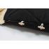 Термочувал за детска количка с овча вълна Kaiser, XL Ears Wool, Black