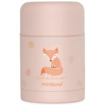 Термос за храна Miniland - Candy, 600 ml, розов
