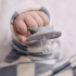 Ортодонтични залъгалки Tommee Tippee ANY TIME 0-6м, синя и зелена с декор Птиче, в кутия за стерилизиране