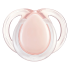 Ортодонтични залъгалки Tommee Tippee NIGHT TIME 0-6м, в розово, в кутия за стерилизиране