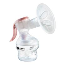 Комплект ръчна помпа за кърма и бебешко шише Tommee Tippee Made For Me