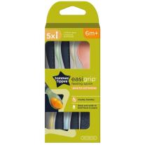 Комплект лъжички за самостоятелно хранене от бебето Tommee Tippee EasyGrip 6м+