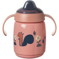 Неразливаща се чаша с мек накрайник, дръжки и антибактериално покритие Tommee Tippee SuperStar Trainer Sippee Cup 6м+