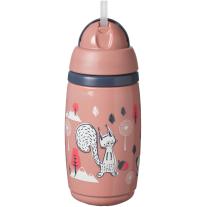 Неразливаща се чаша с мек накрайник, дръжки и антибактериално покритие Tommee Tippee SuperStar Trainer Sippee Cup 6м+