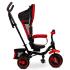 Триколка с родителски контрол Caretero Toyz - Timmy, червена Триколка с родителски контрол Caretero Toyz - Timmy, червена
