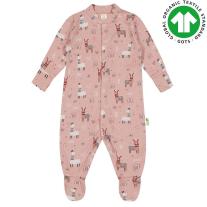 Бебешки гащеризон с принт на лами Bio Baby