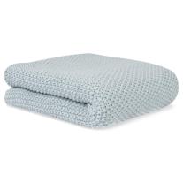 Bonjourbébé Плетено одеяло Organic azul emp. - 3402034