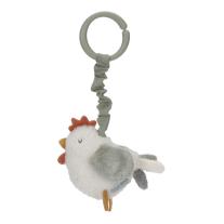 Вибрираща играчка за количка Little Dutch, Little Farm, Кокошка
