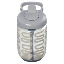 Неразливаща се чаша със сламка 350 мл Сива EarthSmart Vital Baby