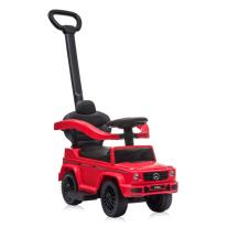 Кола за яздене Lorelli MERCEDES-BENZ G350D + Дръжка Червена