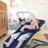 Бебешки шезлонг 3 в 1 Ergobaby Evolve Midnight Blue + Гриф с играчки