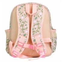 Раница с изотермичен джоб A Little Lovely Company Blossoms pink