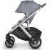 Бебешка количка Uppababy VISTA V2 2-в-1 Gregory (Blue Melange/Silver/Saddle Leather)