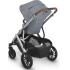 Бебешка количка Uppababy VISTA V2 2-в-1 Gregory (Blue Melange/Silver/Saddle Leather)
