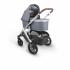 Бебешка количка Uppababy VISTA V2 2-в-1 Gregory (Blue Melange/Silver/Saddle Leather)