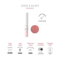 Детска лампа с магнитна поставка THE ZOOFAMILY UNICORN