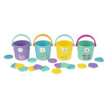 Активна играчка Кофички с жетони за броене и сортиране от серията Playgro +LEARN за деца 12-36м