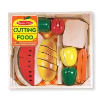Комплект дървени храни за рязане Melissa and Doug