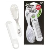 Tommee Tippee Комплект четка с изкуствен косъм и гребен TT-43309920